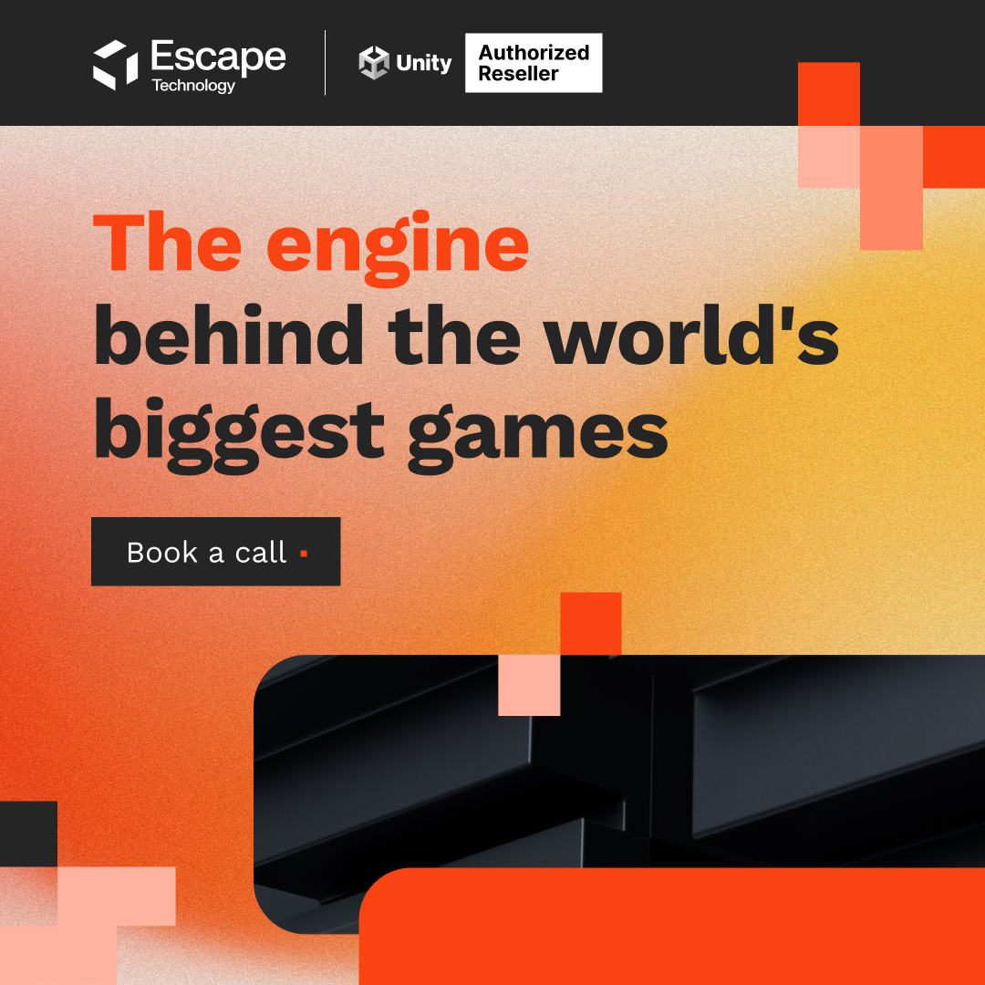 Escape_Tech's tweet photo. From indie to AAA, Unity gives your studio the tools to build, ship, and scale across 20+ platforms without the pipeline headaches. Now with Unity AI in open beta. 🎮

Get Unity through Escape Technology 👉 https://t.co/rg5mz4Bkyi

#Unity3D #GameDev #UKGaming https://t.co/C91zAXJDE6