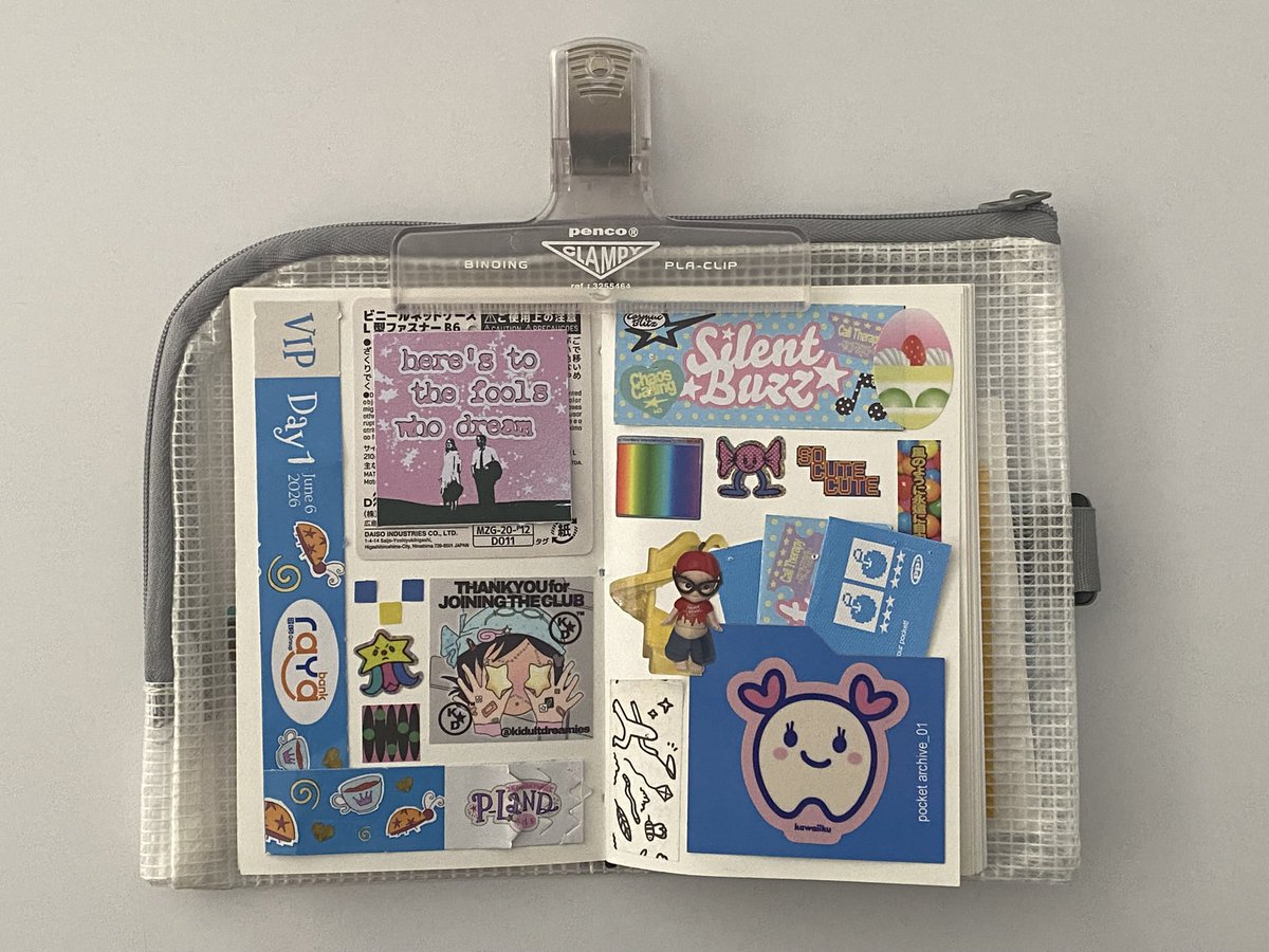 funkizeu's tweet photo. pland keepsakes &amp; diy zipper pouch cover! https://t.co/TbKhKw9dZ9