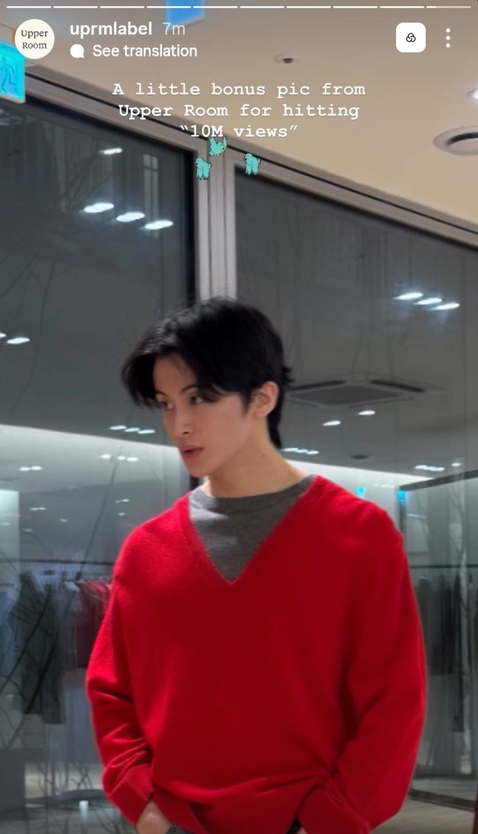 anythingforlmk's tweet photo. Upper Room label shared bonus picture with Mark since Upper Room's launch post hit 10M views 

WOW ♥️ https://t.co/iOhs0Jqi7I