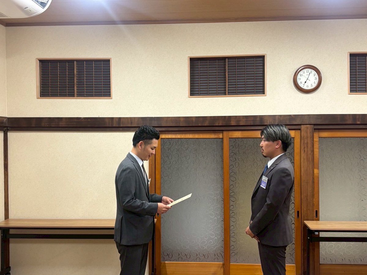 jci_isesaki's tweet photo. 6月8日(月曜)より役員選任管理委員会が発足しました！！
次年度の役員を決める大事な委員会になります！

通常の委員会とは違い緊張した面持ちです、、、🫨
頑張っていきましょう！！ https://t.co/pQQdX8ajWG