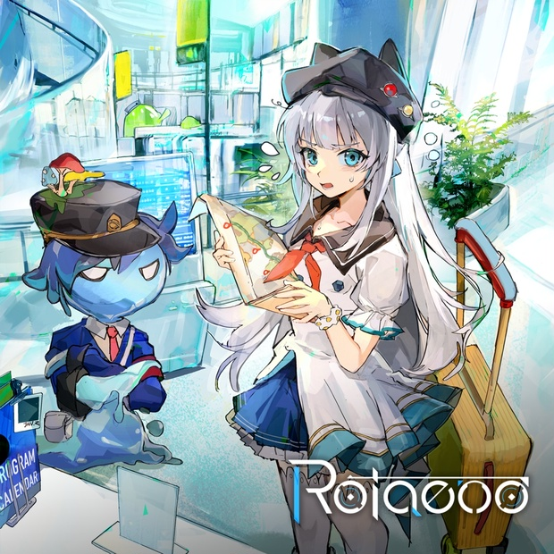 KodamaSoft's tweet photo. @SkyeSenfort &amp; @PSYQUO_  teamed up to make a song for Rotaeno @DreamEngineGame, "Heart's Station"! It's a song about traveling far away on a train with a long-time friend. It portrays the feeling that with them, no matter the plan, you are always bound to have a good time. https://t.co/BlTA4Dwlx2