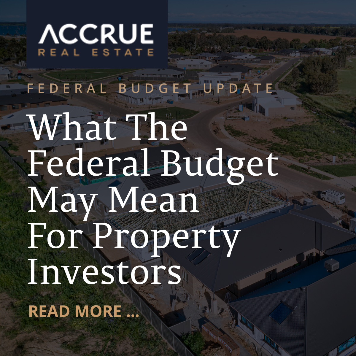 AccrueRealEsta's tweet photo. Our review of the 2026 Federal Budget explains what the proposed changes may mean for negative gearing, CGT, new-build property, SMSFs, trusts and existing investors.
https://t.co/mkUXu9juHM
#PropertyInvestment #FederalBudget2026 #NewBuildProperty https://t.co/IeaZZQAgaW