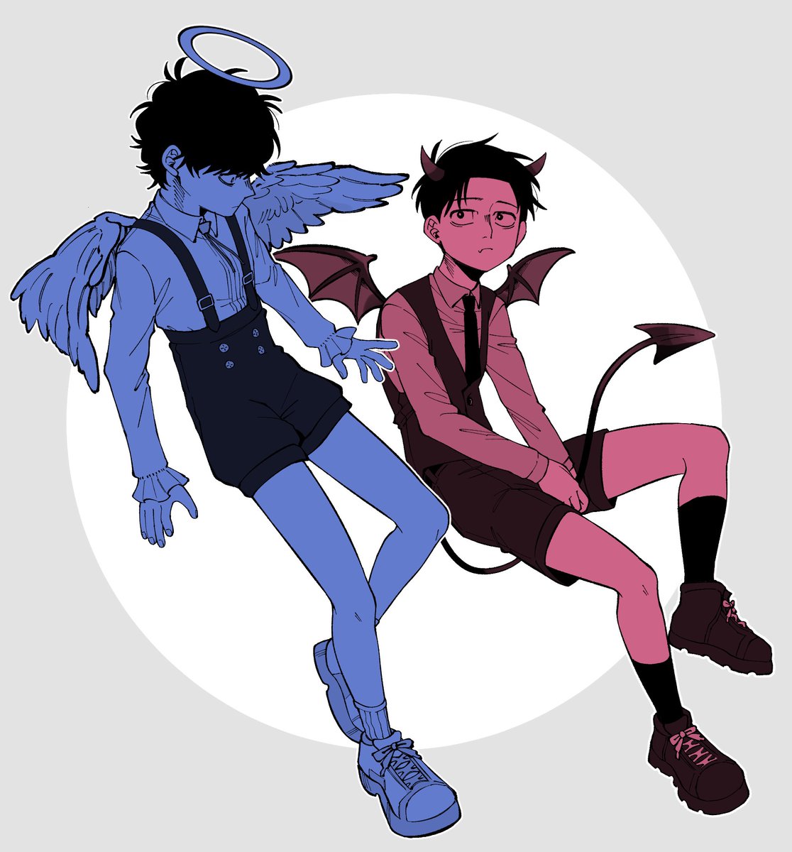12さいの👼と👿
