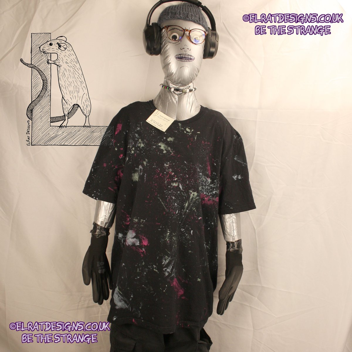 ElRatDesigns's tweet photo. One of a kind "Messy Artist" shirts from ElRat Designs
Hand inked using water-based ink. Sustainable art, finding use for ink that would otherwise be wasted
https://t.co/7a9XoeKrLI
Be the Strange
#independentart #suatainability #reducewaste♻️ https://t.co/iwcgnngWGv