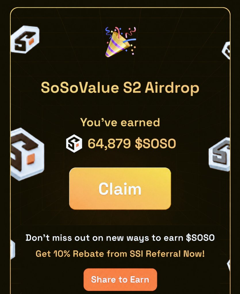 AntarSark's tweet photo. 🚨 Season 2 Allocation Prediction 👀

Some users are expecting 64K+ $SOSO rewards based on their EXP and probability stats.

But with a larger user base and a smaller reward pool compared to Season 1, will allocations really be that high? 🤔.

What's your prediction for Season 2?  #SOSO #SoSoValue