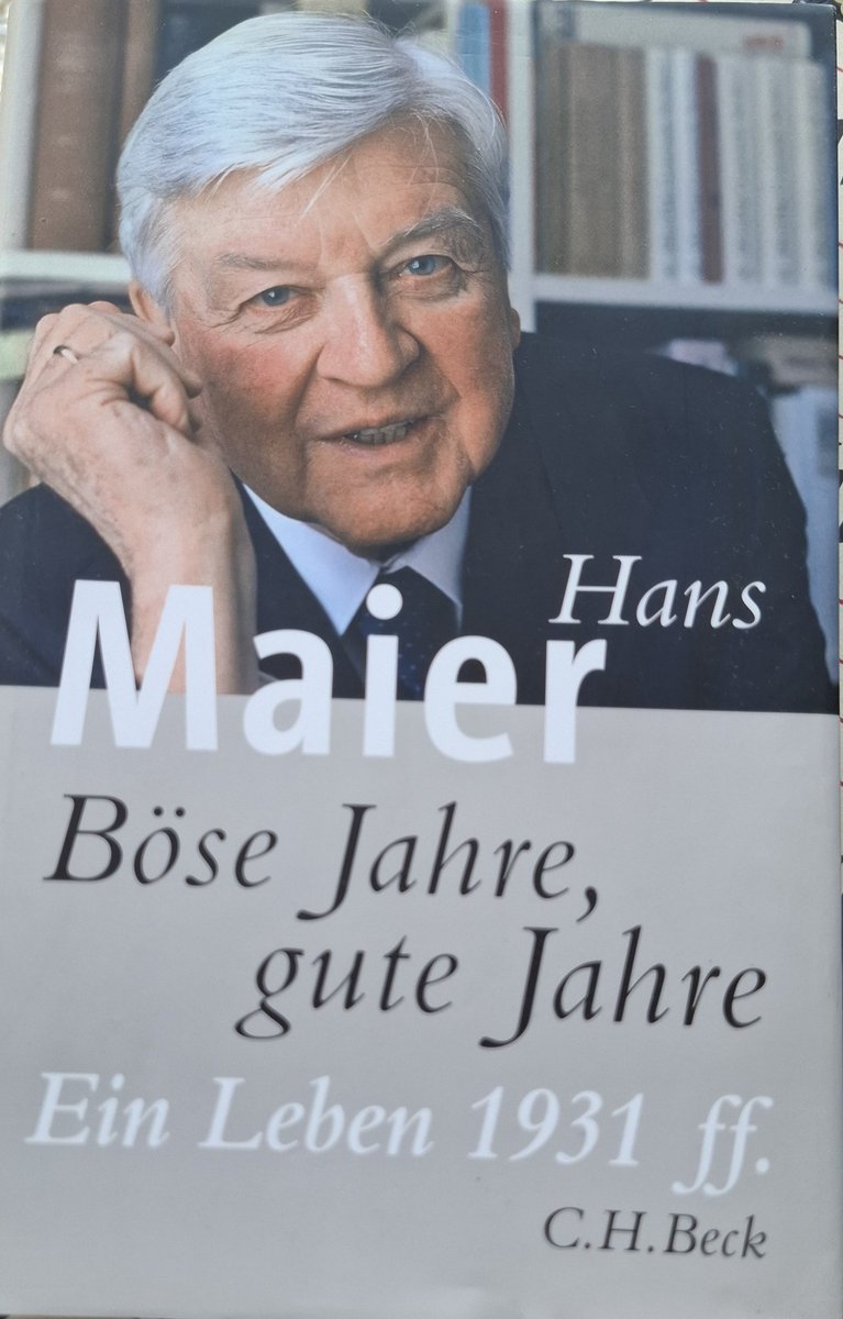 Puettmann_Bonn's tweet photo. Aus der Serie alte Tweets, mit großer Trauer. Eben erst erwarb ich seine Autobiografie.
So viele gute Gespräche, Ermutigung und die Herausgabe meiner Dissertation verdanke ich #HansMaier. Er verkörperte mein Ideal von Politikwissenschaft, Katholizismus und Christdemokratie.
RIP! https://t.co/HxHIwS48BU