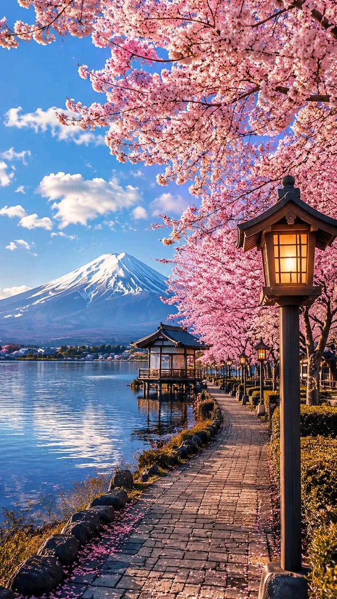 beautiful_pic2's tweet photo. Mount Fuji Tokyo Japan 🌸🗼🇯🇵 https://t.co/cCDUjGNDzC