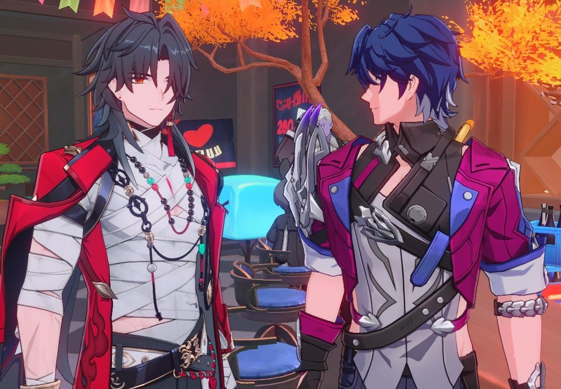 moonrin666's tweet photo. Wait.. I never noticed Sampo was buff. He also has the slvttiest male outfit, I wish they did more with him https://t.co/twIwKBBvUh