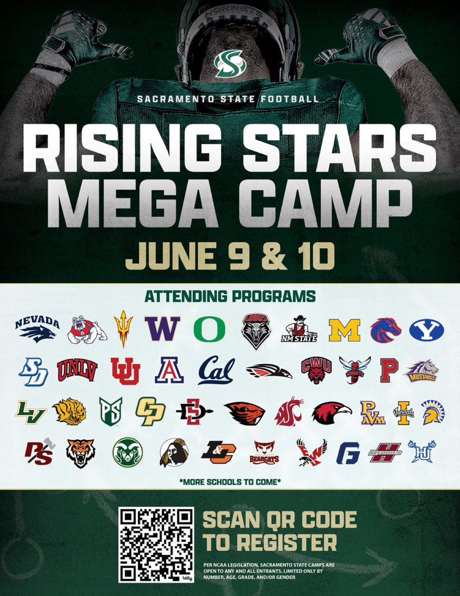 Amari4Hill's tweet photo. Tune up before @SacHornetsFB camp tomorrow! 

@IoaneNoQuestion @coach_meat @at_karr @DemarioWarren @coachqganther @CoachDBrown27 @UteReef33 @CoachChipViney @SAMIEPARKER @CoachZacBarton @BThompson_BT @CoachLeeMarks @CoachBojay https://t.co/9JvuA1ffsO