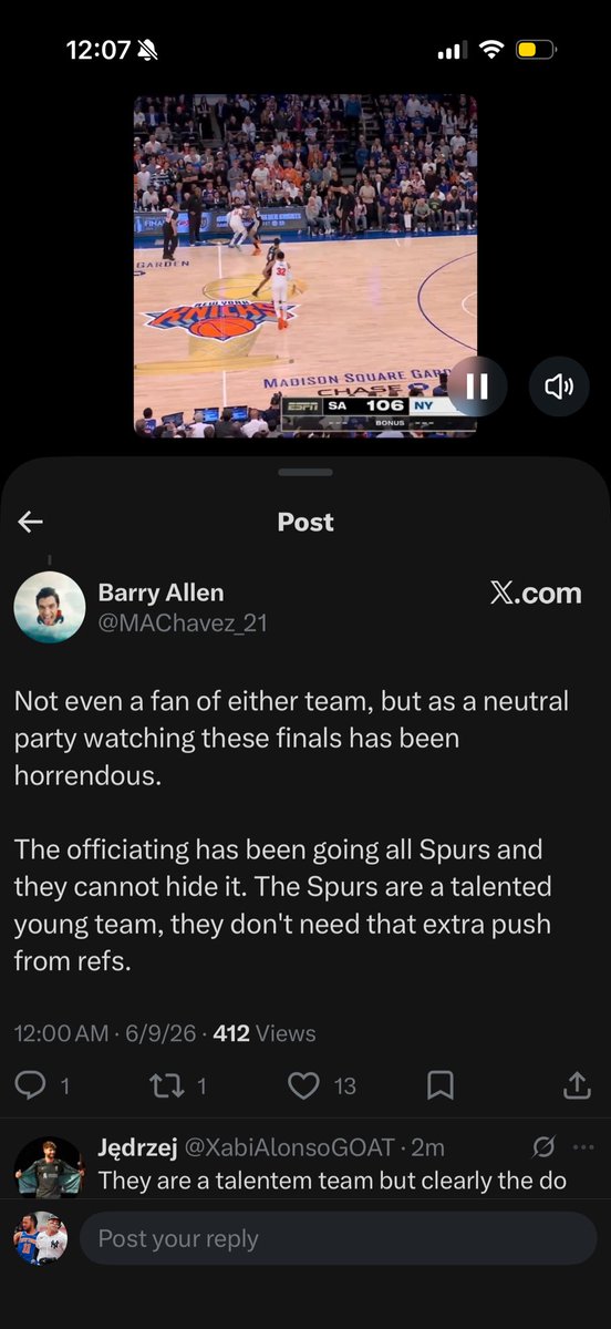 Jayc2s's tweet photo. @BiggLynch Clear as day for anyone watching non-biased. You’re a casual ball fan. https://t.co/D5wjGWVnbc