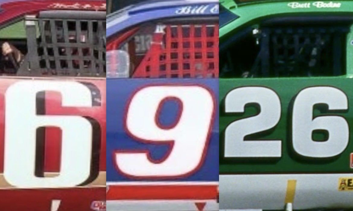 LegendsNascar's tweet photo. 🏁 Today's NASCAR date is: 

Mark Martin / Bill Elliott / Brett Bodine https://t.co/9XmkhvTmmj