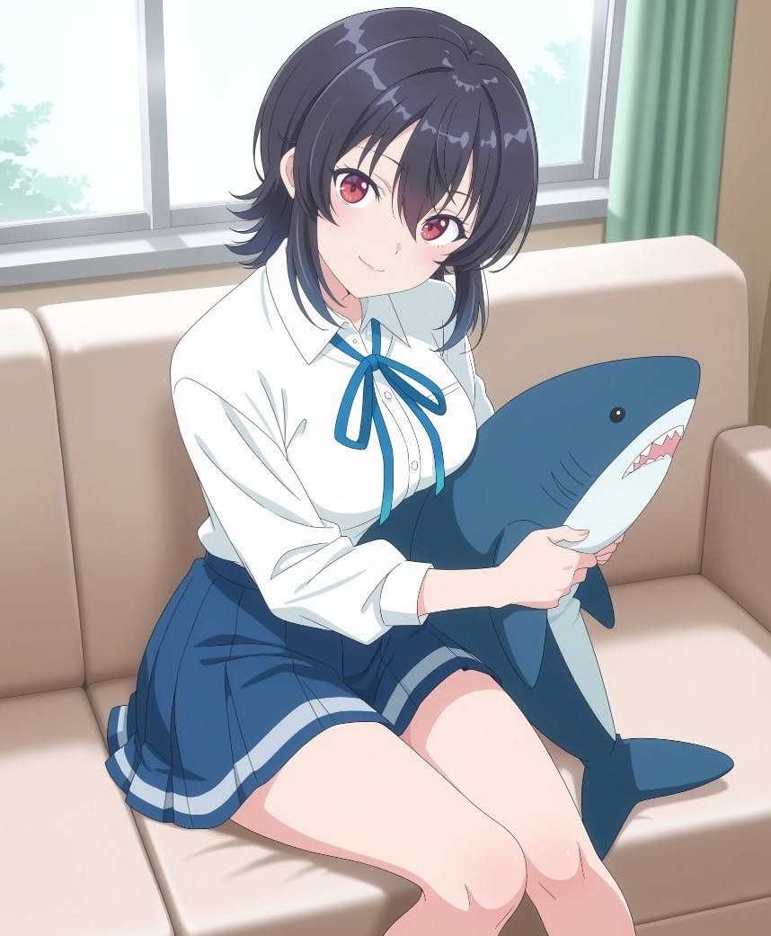 ZETAxd16's tweet photo. Martes de Clase de 2º en Kawaii 🦈 
#クラにか #kuranika https://t.co/eW2BnticYs