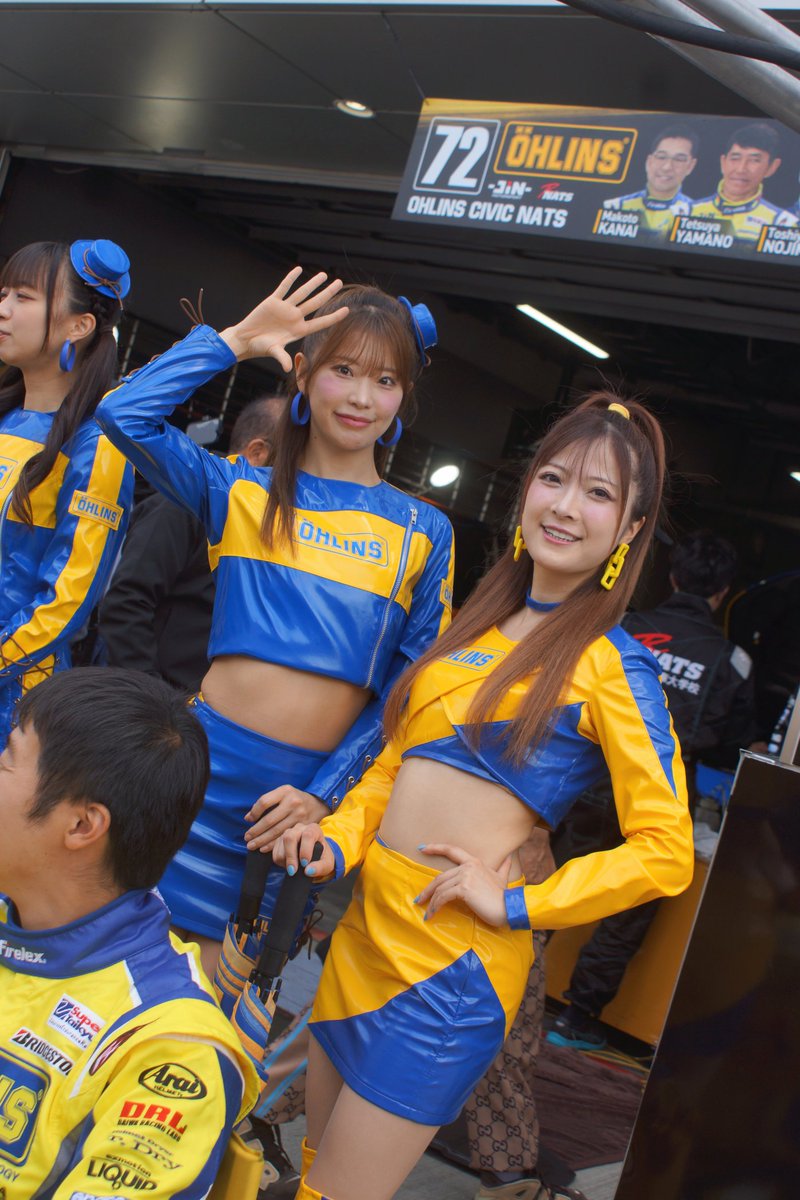 s2wkns2 仲良しｺﾝﾋﾞ復活です✌ #わかな さん #SUPER 耐久 富士 第3戦