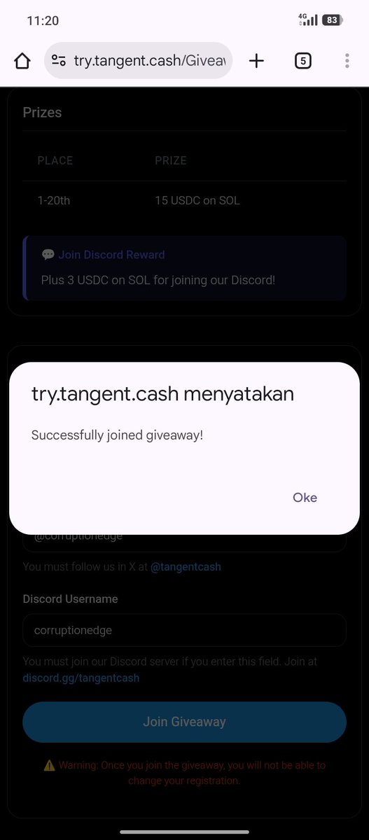 corruptionedge's tweet photo. @tangentcash i'm in 🙋 https://t.co/fSpgyhaG5D