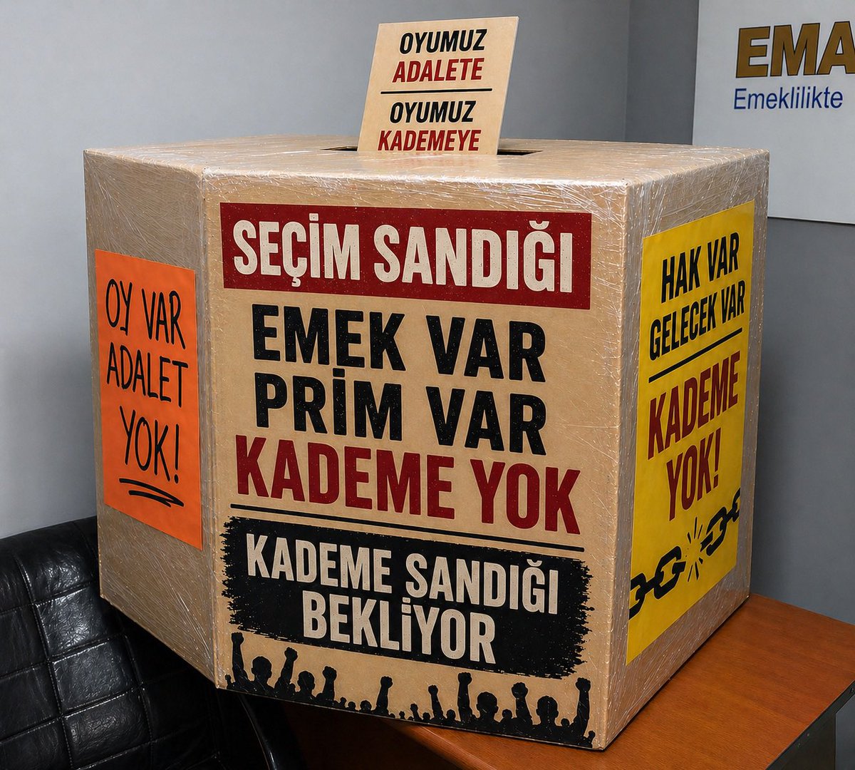 mihribanugurluu's tweet photo. @tgrthabertv @cemkucuk55 Kademe meselesi kapanmadı, üstü örtülmeye çalışılan bir adaletsizlik olarak her gün daha fazla büyüyor.

Bizle #Restleşme yin 
Hak verilene kadar değil, hak alınana ve  #KademeAcilYasaya kadar buradayız ✊

@cemkucuk55
@tgrthabertv 
@EmadDernegi https://t.co/nJdqwy17qg