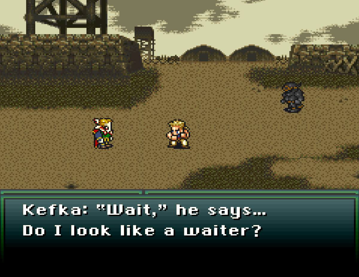 ShaneFarron's tweet photo. Kefka is such a goofball 🤣 https://t.co/LNPwCC80Tq