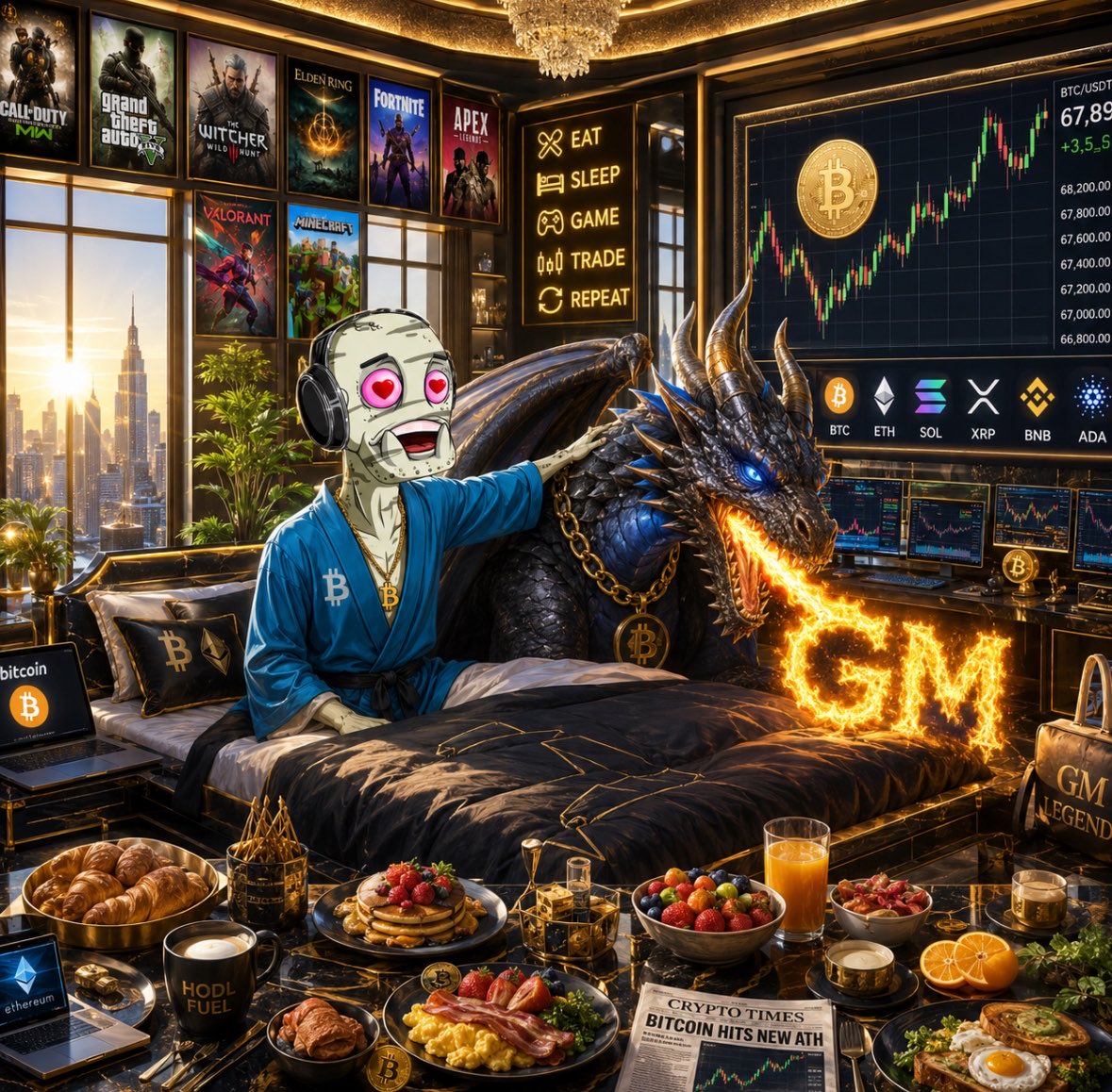 CryptoDragon's tweet photo. GM CT

happy Tuesday

what’s new? https://t.co/QUa1w3HV8F