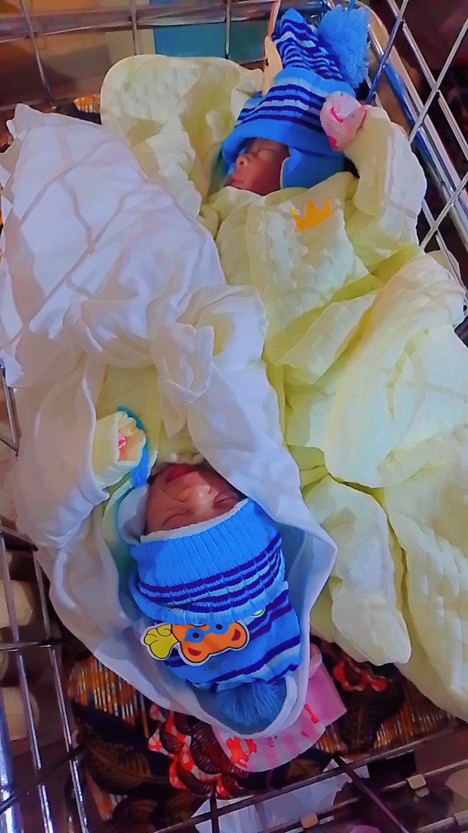 solomon4jesus's tweet photo. Dear Fada @FrUgochukwu, God in his infinite Mercy has answered your supplications on behalf. My wife was operated yesterday and these are the set of twins. Though twitter bless those whom it chooses to bless as no one believe me financially, God has his way as you pray for us. https://t.co/t7YxQBF3fM