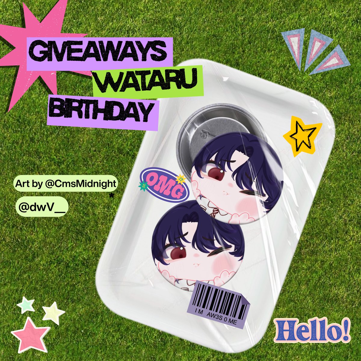 dwV__'s tweet photo. Pls rt 𐔌՞. .՞𐦯

🎂ྀི⋆˙⟡ 𝑾𝒂𝒕𝒂𝒓𝒖 𝑩𝒊𝒓𝒕𝒉𝒅𝒂𝒚 𝑮𝒊𝒗𝒆𝒂𝒘𝒂𝒚 🫧⋆｡˚
Brooch 20 EA
Location : หอประชุมรักตะกนิษฐ์ มหาวิทยาลัยสวนดุสิต
date : 27/06 | time : TBA

🐟⋆｡𖦹°🫧⋆.ೃ࿔*:･
เค้าแจกย้อนหลังไกลเลย แหะ
แพ็คนี้กินแล้วอิ่มสามเดือนเพราะอ้วมมาก 
#CosSeason #RECodeX https://t.co/tOT0q4Dogq