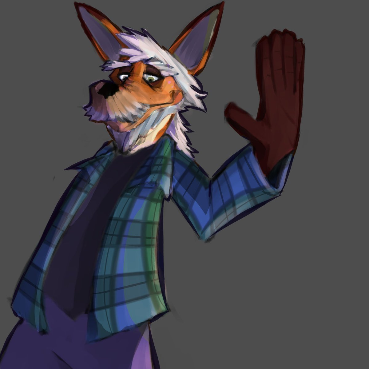 RoockyDotIT's tweet photo. This is why i never draw flannel! https://t.co/DtKAOULpnC