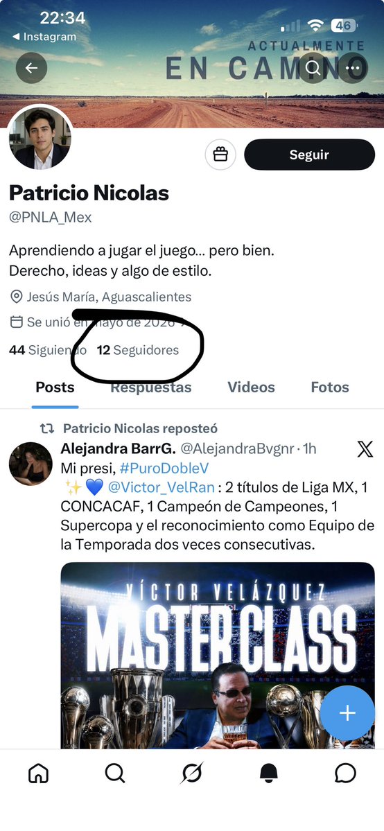 vicenteferrera's tweet photo. @PNLA_Mex @CarlosVZenteno Y encima de todo… un TRISTE Y PENDEJO BOTCITO. Sean más originales, por lo menos. 😝 https://t.co/ZsOESAkihc