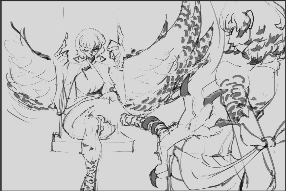 xwizardbeer's tweet photo. some sketching https://t.co/v8lEfHTWHP