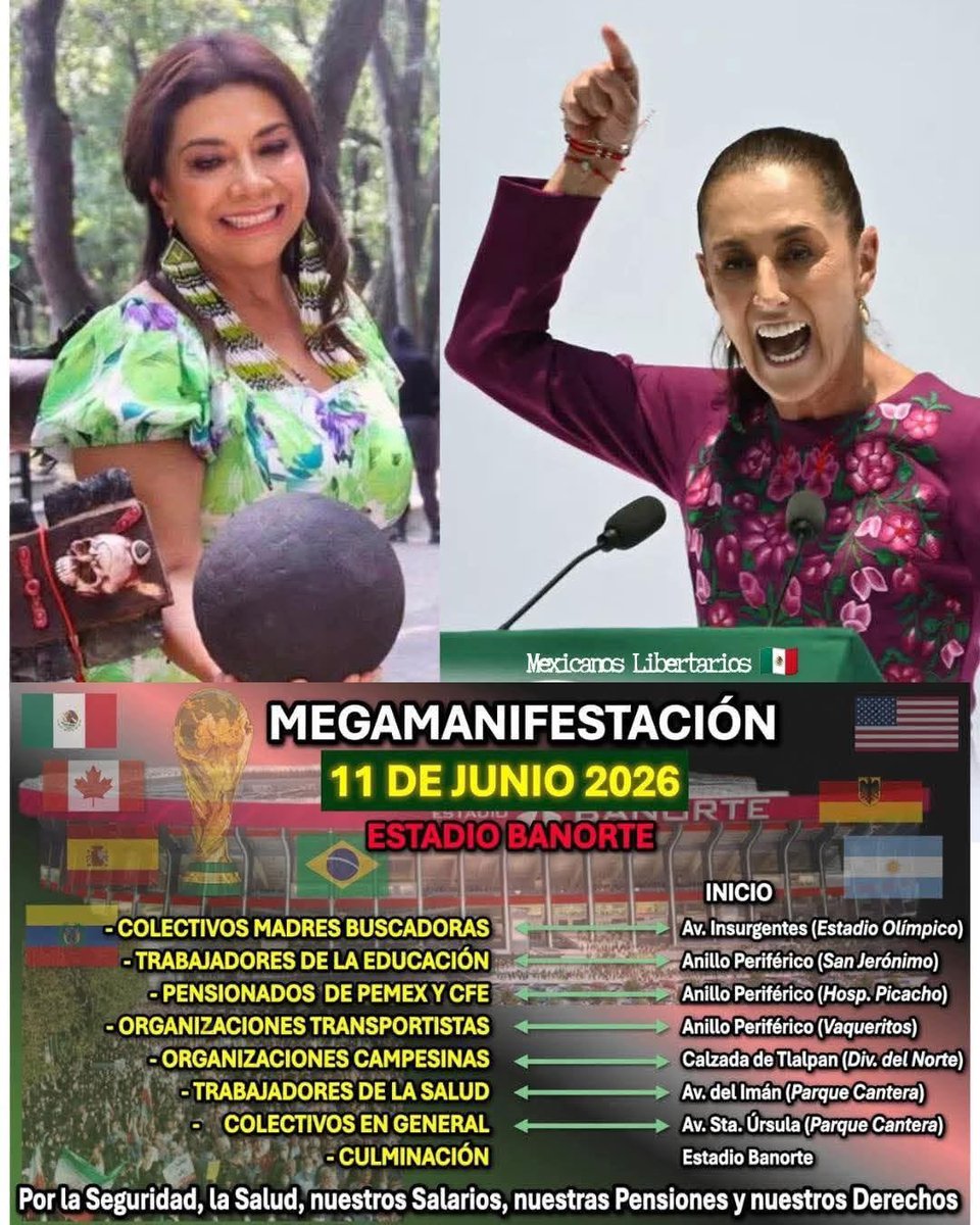 Katsgb's tweet photo. @mario_dico50 Que Dios los bendiga a todos y que el mundo entero sepa que aquí no queremos a morena y toda su bola de criminales. https://t.co/Frs8GDLRQ7