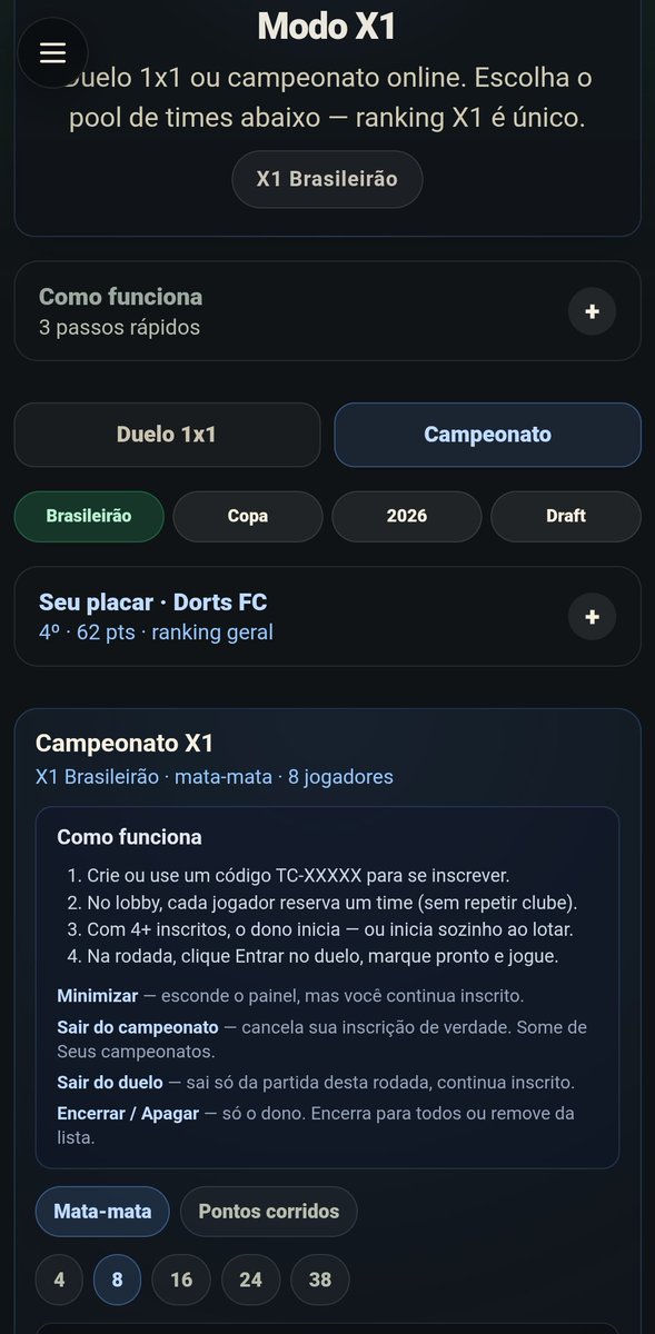 LDorti's tweet photo. ATUALIZAÇÃO 3.1 LANÇADA!

https://t.co/hNAFCcvfmc

MODO BRASFOOT NO 38 RODADAS, REINCIAR TEMPORADA COM MESMO TIME, SUBSTITUIÇÃO, INTERVALO.

MODO ONLINE CAMPEONATO,  MONTE SEU CAMPEONATO COM OS AMIGOS!

VEM SER O MELHOR! https://t.co/Z61IWrIt0n