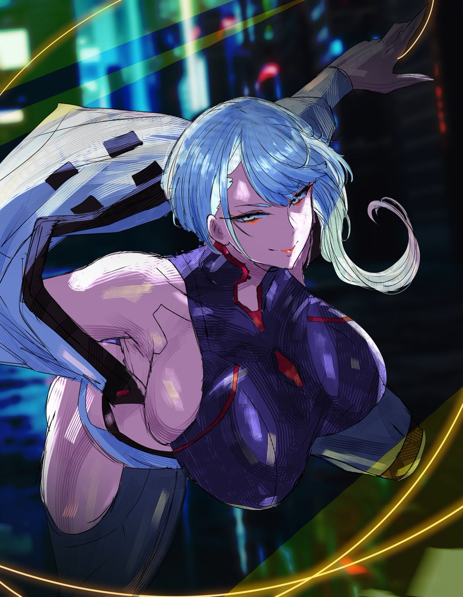 SaggitaryA's tweet photo. Lucy - Cyberpunk: Edgerunners https://t.co/VuB93w3Dm8