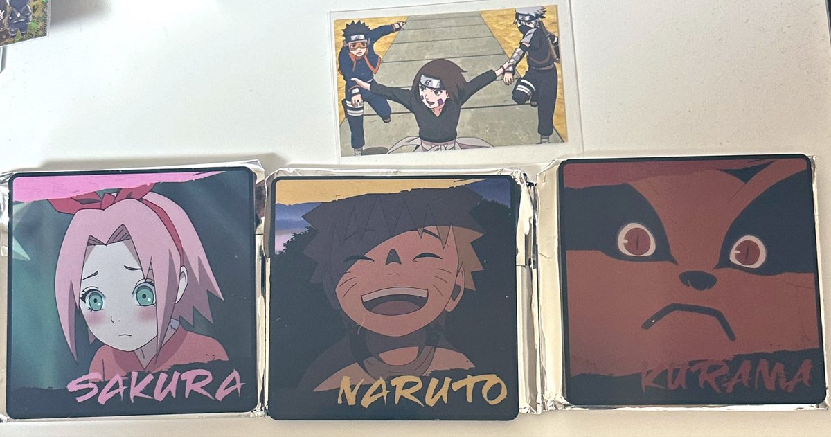 Jsct4Lov's tweet photo. ꒰ 交換 ꒱ NARUTO 中国コースター 一楽ラーメン

譲：サクラ ナルト 九喇嘛

求：同種 オビト カカシ ＞異種ミナト班

★希望の方は2枚目のドリンクホルダー類もお付けします
★検索からでもお気軽にどうぞ https://t.co/2Ysabi4DOZ