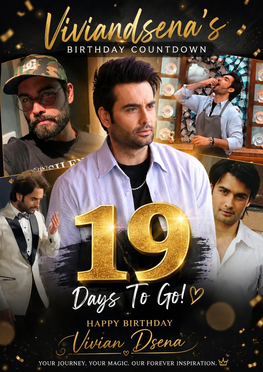 YMehrajuddin's tweet photo. "Strong. Simple. Unforgettable."❤️

19 Days To Go...
#VivianDsena https://t.co/2DEpTfsYX3