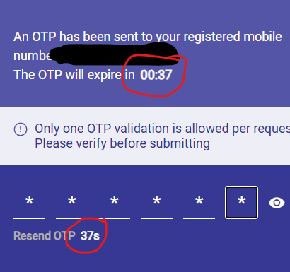 ANIL11100's tweet photo. Dear SBI, Why the OTP is expiring the same time when we have to request for resending it? OTP never comes on time, there was a provision to request to resend it before resetting. Pls look into that or delete the "Resend OTP" Button too. @TheOfficialSBI https://t.co/CD3PFyNP7P