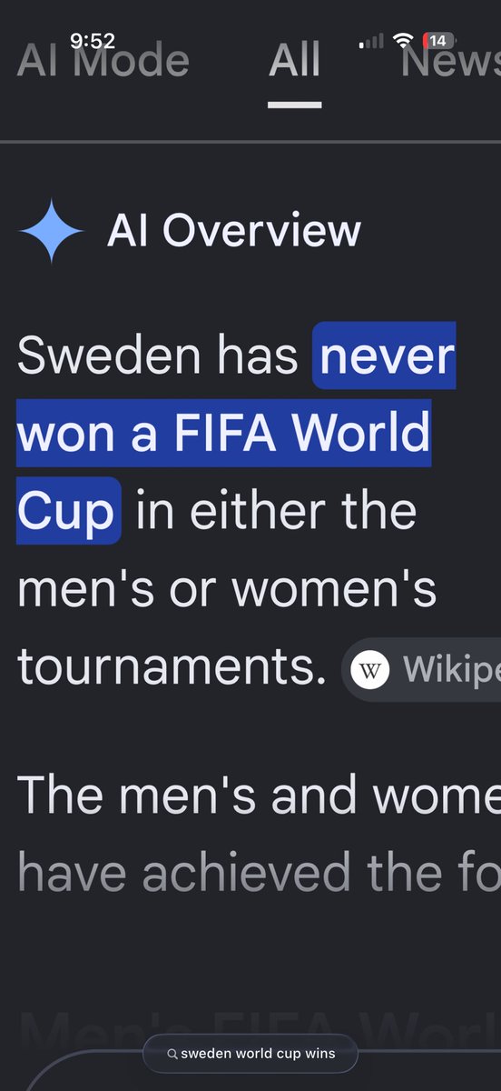 YanggyT's tweet photo. @inteenskul @w4nkie @Evan_Hand You’re even worse then us bud you suck at everything 😂 at least our women won 4 world cups https://t.co/ncwGTLXobH