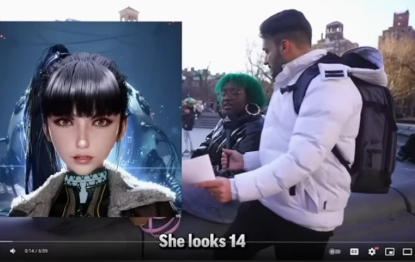 AI_EmeraldApple's tweet photo. Reminder.
They did the same thing with the first Stellar Blade game with Eve. Tons of people called her a "teen", or a child... "where are her organs",  if you like her design, then you are a pedo.
They are doing the same thing with Evie now, and just look at all the people complaining, and you'll see a specific pattern...

And no.

Pattern recognition isn't racist or sexist.