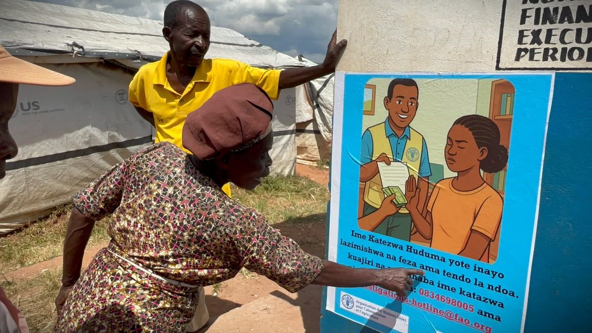 FAORDCongo's tweet photo. 2/2 Tolérance #ZÉRO à l’exploitation et aux abus sexuels #PSEA : aucune assistance ne peut être obtenue en échange d’un #emploi ou de #relationssexuelles. Un engagement ferme de la @FAORDC.

#InvestInHumanity https://t.co/b9Y9aW1oE8