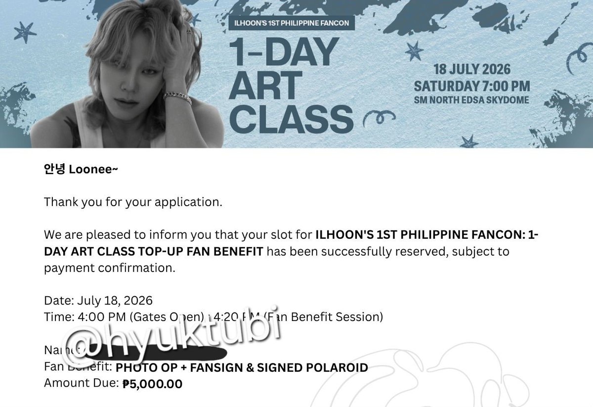 hyuktubi's tweet photo. I've been a fan for almost 10 yrs now and because after all of what happened, i kind of just accepted that I'll never meet him ever in my life... and now this 😭 i never thought this day would come 🥹

#ILHOON_in_Manila https://t.co/WYWloL9aIY