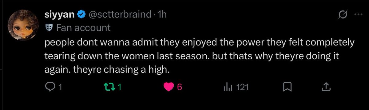 naikosworld's tweet photo. Realest tweet concerning the Melanie, Aniya, and Trinity discourse rn honestly https://t.co/SaA0HxMCyz