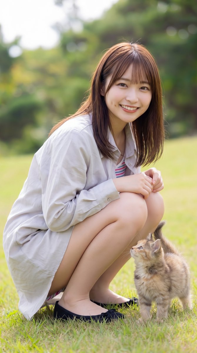 Sakura_Kanade18's tweet photo. にゃんこに、癒やされています🐈
#AIart #AIグラビア #にゃんこ https://t.co/7M7WbDYgp4