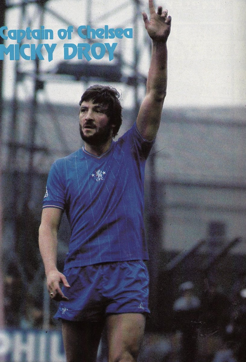 Theleaguemag's tweet photo. Micky Droy of Chelsea https://t.co/zij74hgIML