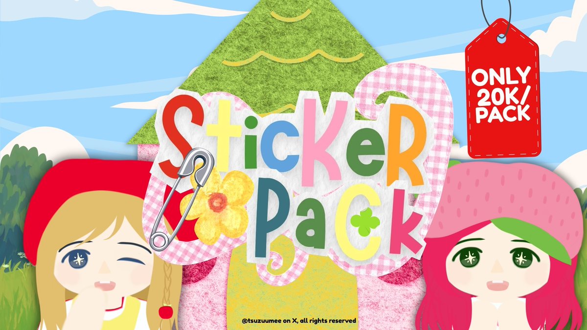 tsuzuumee's tweet photo. mOshi-mOshi! help repOst? thank you!

HaloO! aku ada ready stock sticker pack untuk BA based on Strawberry Shortcake &amp; Apple Drumplin! ini semua sudah bisa langsung di take dengan prici only 20K (sudah dapat 6 or satu pack!) bisa jemput melalui dm atau tele yaaps! >_<

#bealanja https://t.co/Xy1nwUrAOO