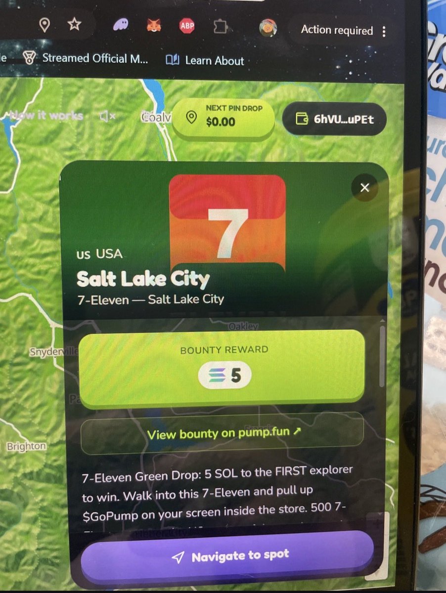 __KLONE__'s tweet photo. @GoPumpWorld I think the app is bugged I was there and tried to confirm it even tho I was 0ft away it wouldn’t go though I have proof I was there and tried my best to lock in the location my wallet is 

6hVUUPAiuavrdatMXbNk6sXR8rbkqZM7kus83ac3uPEt https://t.co/F8gM4HXF2F