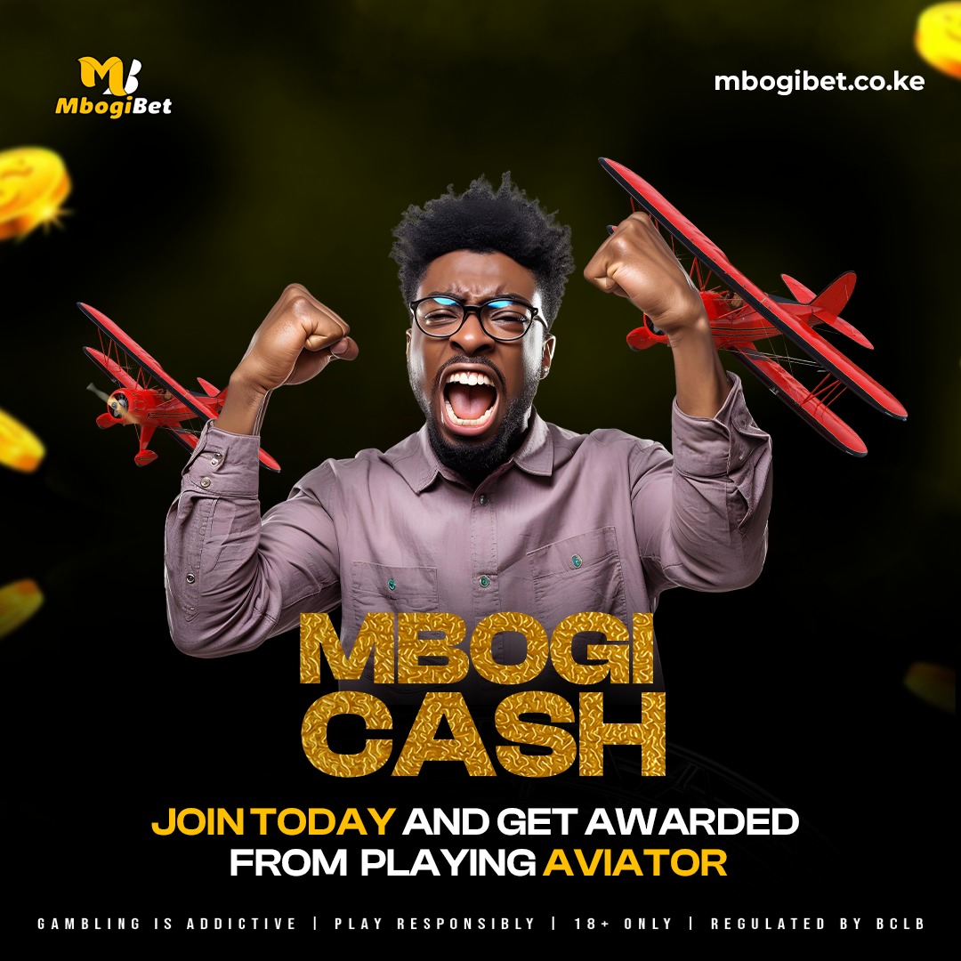 MbogiBet's tweet photo. Start your day with free bets from aviator daily challenge and win BIG!

Register an account on https://t.co/bpDTV0lTmE and play aviator to get awarded!

Gambling is Addictive | Play Responsibly | 21+ ONLY | Regulated by BCLB

#MbogiBet https://t.co/VLrmwlltzL