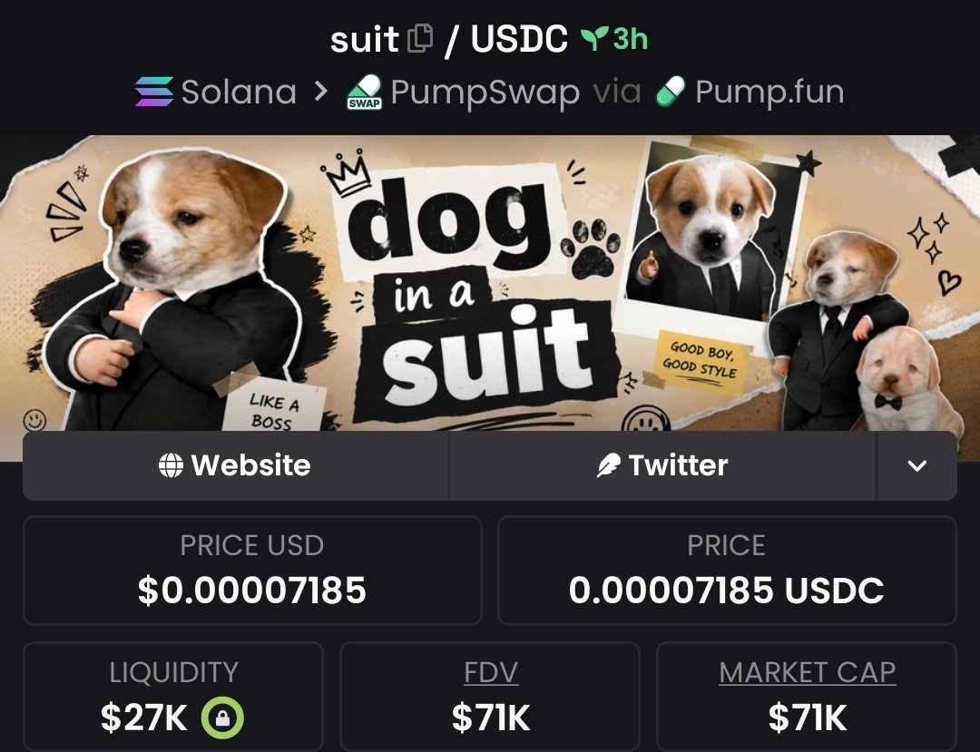 Ouraniosp's tweet photo. Suit this should follow Jotchua 

3TYgbAMm4GUfya2DUU5tczkHF2BGePaP3mzvr27Kpump https://t.co/Ehvj478W15