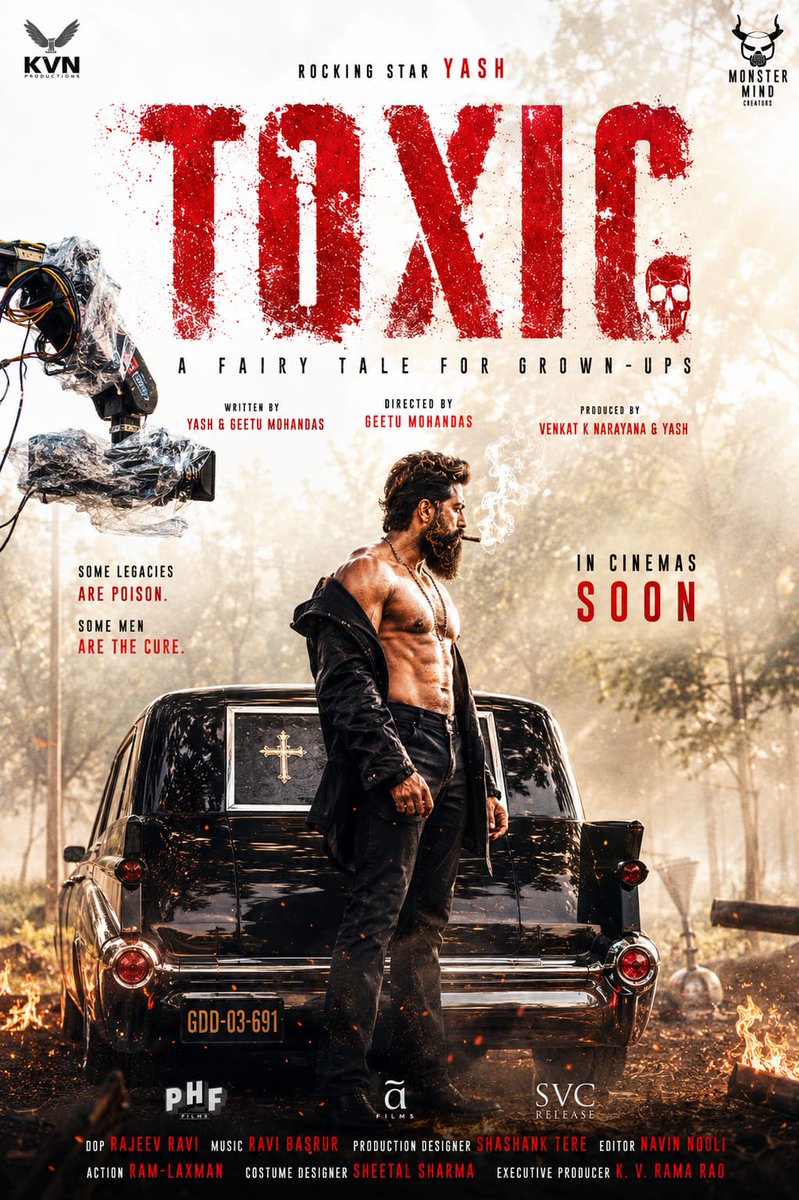 Kohliyash12's tweet photo. COMING SOON 🔥🔥

#TOXIC #ToxicTheMovie 
#YashBOSS #Yash https://t.co/TuDZ3BxOpX