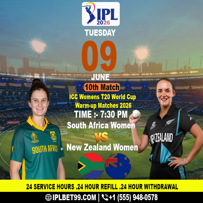 MatchIpl's tweet photo. Website :- https://t.co/AcJsuIiUZU
Contact No  - +15559480578

Online Cricket ID WhatsApp Number provides South Africa Women versus New Zealand Women updates with commentary highlights player news today.

#OnlineCricketIDWhatsAppNumber #MatchUpdates #WomenT20 #CricketFans https://t.co/ofBu0zdFq6