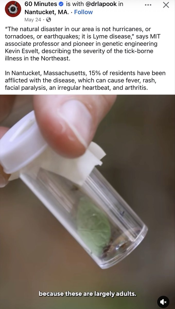 farmdirect8's tweet photo. 美國聯邦政府一直忽視的萊姆病多嚴重，看看這個報導。 https://t.co/BPd1u2mK73