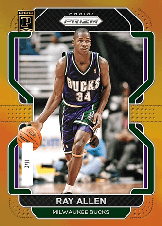 paninitracker's tweet photo. 🏀 Ray Allen #3/10 SOLD for $250.00 (0.15 ETH)

2021 Panini Blockchain NBA Packs Prizm Entertainment · BC 2021-22 Prizm Base Prizms Gold

Buyer: RaspySlabs 👤 https://t.co/S0S1YpRQ8H

See more #RayAllen for sale 👉 https://t.co/oOZ5zjKPde

#whodoyoucollect #nft #PaniniNFT #PaniniBlockchain