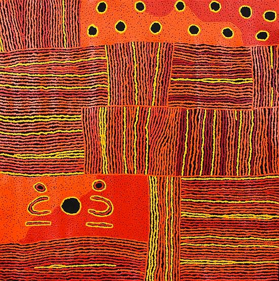 womensart1's tweet photo. Minma Kutjara, 2013 by Indigenous Australian artist Maringka Baker  #womensart https://t.co/WvFI5ZovgW