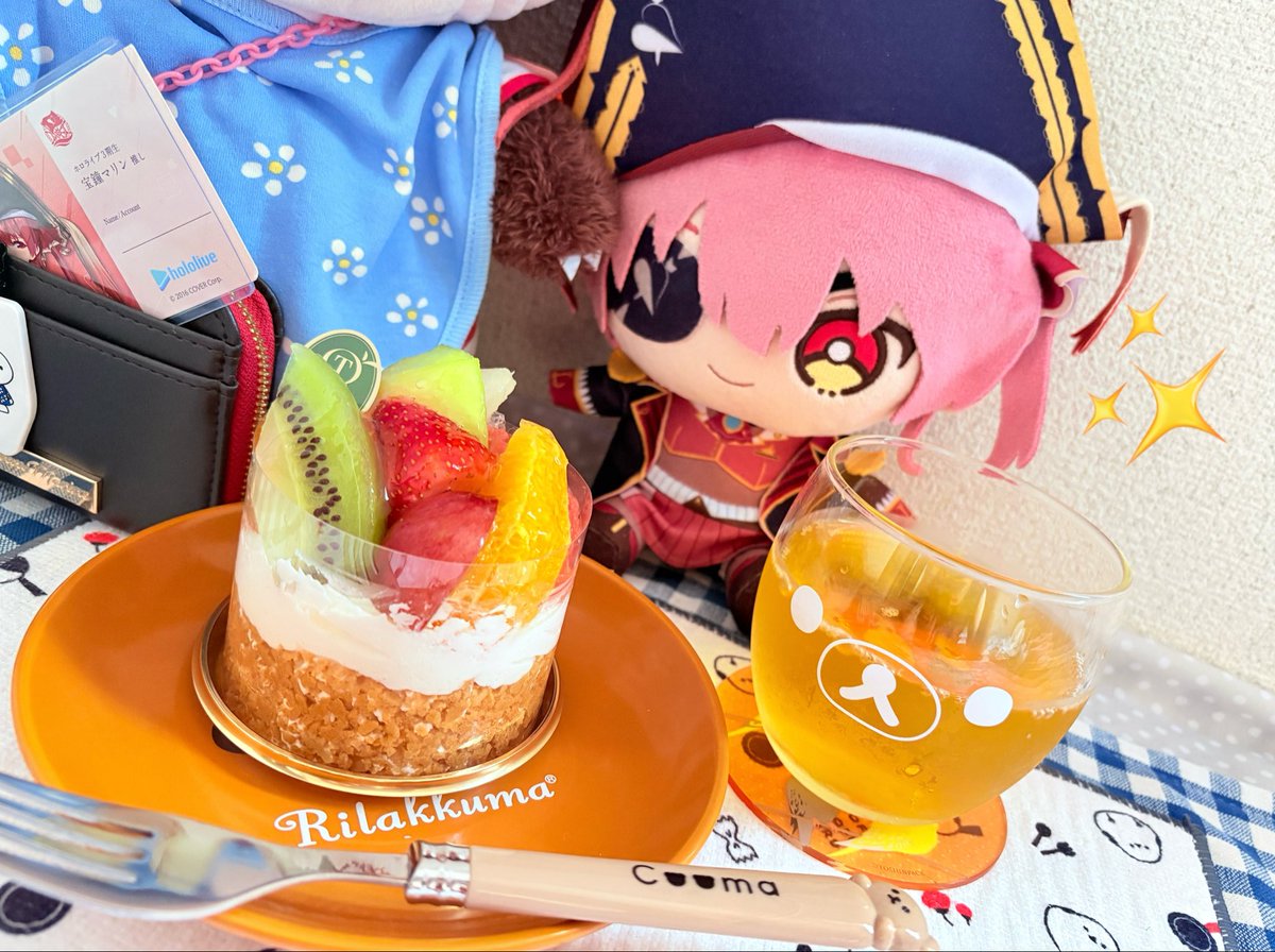 okomeneki's tweet photo. 船長ぬい目線 https://t.co/9EFXBKTGp6