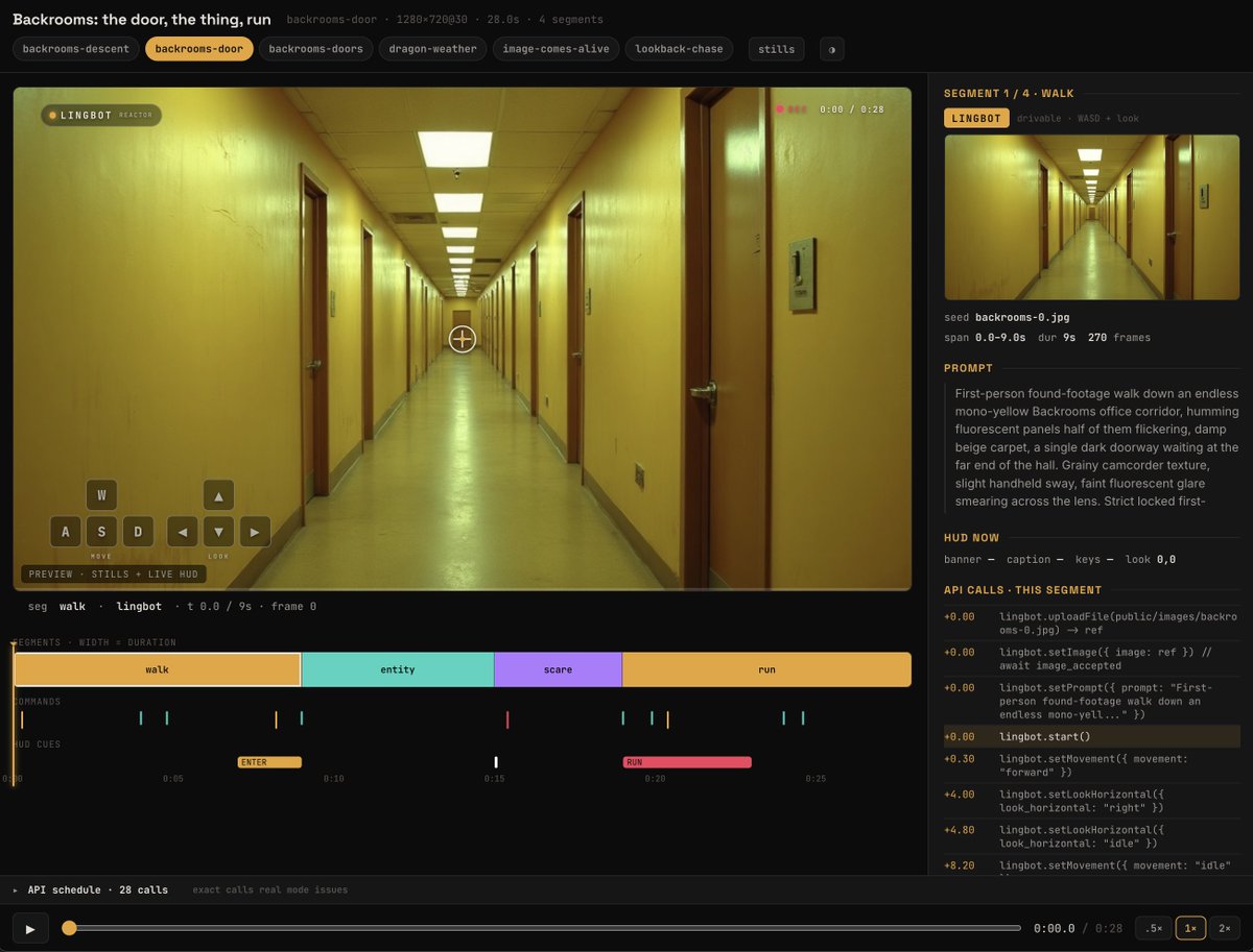 connerruhl's tweet photo. Okay got a deterministic timeline editor finished for testing so I don't have to spend credits unless I know it will work https://t.co/usYacZBY9o